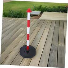 Mipcase Columna De Advertencia De Visibilidad Conos De  Para Estacionamiento Barrera De Control De TráficoSafety Cones & Barriers - como en la foto - Ver 5