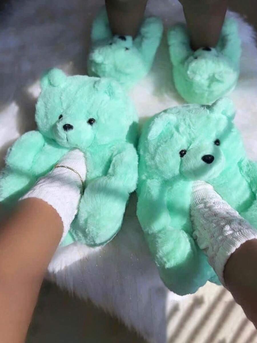 Teddy Bear Home Slippers Cute, Fun, And Quirky Snail Cartoon Home Warm Shoes.,Cartoon Cat-Themed Fun Slippers, Women's Warm Cat Slippers, Cartoon Cat Warm Slippers,Strawberry Fun Slip-On House Slippers, Closed-Heel Warm House Slippers, Women's Cotton Shoes, Strawberry Fruit Pattern, Fun Cartoon Shoes,A Pair Of Cute And Fun Cartoon Women's Home Warm Shoes, Adorable Warm Slippers, Flat Shoes, Fun Cartoon Bunny Quirky Shoes, Cosplay Shoes, Couple Shoes, Cartoon Shoes, Student Shoes, Funny Shoes, Millennial Style Women's Warm Shoes, Flat Home Slippers, Men's And Women's Funny Shoes, Halloween, Christmas, Cartoon Cosplay Shoes, Santa Claus Shoes, One Size Fits All, Warm Shoes, Snow Home Shoes, Quirky Shoes, Creative Shoes, Cute And Fun Animal Shoes, Cartoon Puppy, Cartoon Bunny Flat Home Slippers, Silent Shoes For Wooden Floors, Women's Slippers, Men's Slippers, Couple Slippers, Plus Size Warm Shoes, Snowy Indoor Home Slippers. - 薄荷綠 - 查看 1