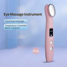 Bolígrafo masajeador de ojos recargable de 300mAh - Dispositivo de masaje facial - Barra levantadora de ojos, con funciones de calentamiento, calor, vibración, tensado de la piel, alivio de la fatiga ocular, hinchazón, ojeras y bolsas, también absorbe productos de belleza - Multicolor - Ver 12