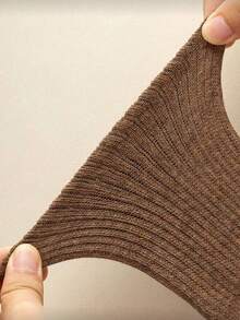 1/2/3/4 双装女士纯色加长过膝保暖腿套，加厚保暖过膝腿套，适合秋冬季穿着