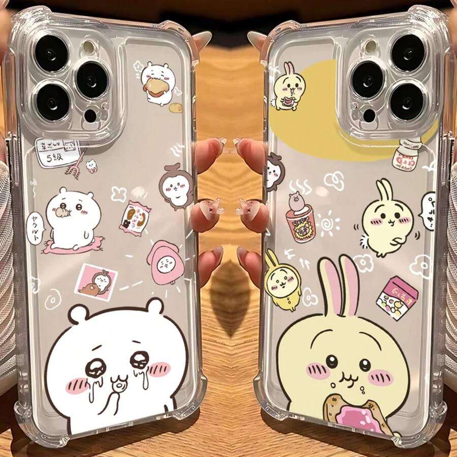 Cute C-Chiikawas Phone Redmi 14C 13C 12C K50 K40 Note 14 13 12 11 10 9S Pro Plus 4G 5G Anti Fall Cover.Accessories. - TMSJ-225yjj010410A8 - 查看 1