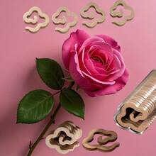 1罐/33克木质云朵形香片，持久燃烧30分钟，理想的浴室除臭剂，适用于家居、办公室、瑜伽馆装饰、节日庆典 - 无羽毛 - 1罐裝 - 查看 5