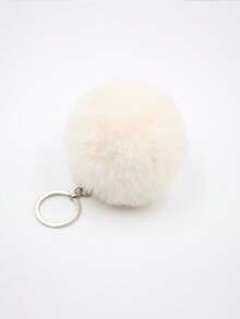 Lightweight Faux Fur Shoulder Bag, With Adjustable Strap, Magnetic Closure, And Soft Top Handle, Suitable For Daily Use; Honey Girl Style, Faux Fur Lining; Women's Fluffy Handbag; Plush Shoulder Bag; Casual Faux Fur Bag; Fashionable Winter Style Bag; Soft Handbag With Fluffy Handle, Suitable For Daily Use, Shopping, Winter Activities And Leisure Occasions. - Multicolor - View 11