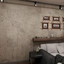 1卷复古黄色粘土图案自粘墙纸，适用于家庭厨房背景墙、卧室客厅墙面，可移除装饰墙纸，自粘墙纸，现代简约风格，墙面装饰，房间装饰，复古装饰 - 彩色 - 查看 1