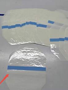 Odorless Waterproof Invisible Thigh And Hip Shaping Firming Patches, Waterproof Transparent Invisible Gel Patches, Invisible Leg Lift & Hip Enhancement Stickers, Invisible Thigh & Buttocks Shaping Patches, Waterproof, Odorless Plastic Body Contouring Patches For Daily Wear, Travel & Smooth Appearance - Easy Dispenser Packaging,