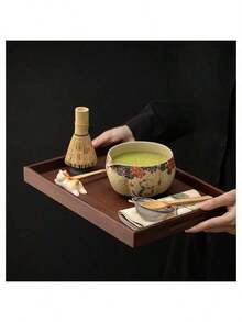 2pcs/8pcs 550ml Cat Aroma Matcha Tea Set, Japanese Ceramic Bowls, Primitive Antique Texture, Includes Matcha Scoop, Matcha Bowl, Powder Sifter, Gift Box, Suitable For Gifts, Festivals, Can Be Reused Daily As Soup Or Salad Bowls - Multicolor - View 4