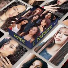 1 Set Kpop KATSEYE Holographic LOMO Photo Card Collection - Double-Sided Full Member Series (Sophia/Lara/Daniela/Manon/Yoonchae/Megan), Suitable For Kpop Fan Collection, Diary Decoration, Concert Cheering, Birthday Gift And Scrapbooking - Multicolor - View 1