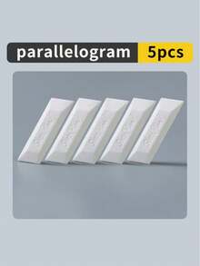 Fluorescent Sketch Pencils, Writing Correction Erasers, Creative Drawing Erasers, Low Debris Eraser Set, Student Art Erasers, Detail Modification Tools