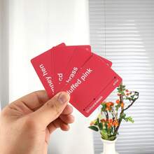 误听音乐 - 包含 500 张无意义歌词卡片的歌曲或歌手，一款适合成人和青少年的搞笑、超级有趣的音乐卡牌游戏，非常适合朋友聚会、派对、家庭聚会和万圣节游戏之夜——必备之选；让我们一起玩吧！ - 彩色 - 查看 7