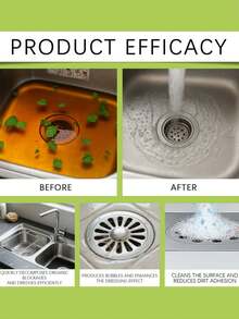 20/10/8/5/4/3/2 Rensa avloppsrör och kökshandfat, toalett och badrum, avloppsdamm, rengöringskomponenter, badrum och kök, lösa upp stopp och ta bort lukter (ny förpackningsförbättring, slumpmässig gammal stil, ny) - Multifärgad - Visa 4