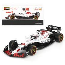 Burago New 1/43 F1  RB20 2025 Model Car (Premium Version) #1  #11 Sergio Perez With Helmet,  F1 Diecast Model Car With Acrylic Display Case, Birthday Holiday Gift, Decoration - RB21 JP GP-#1 - View 2