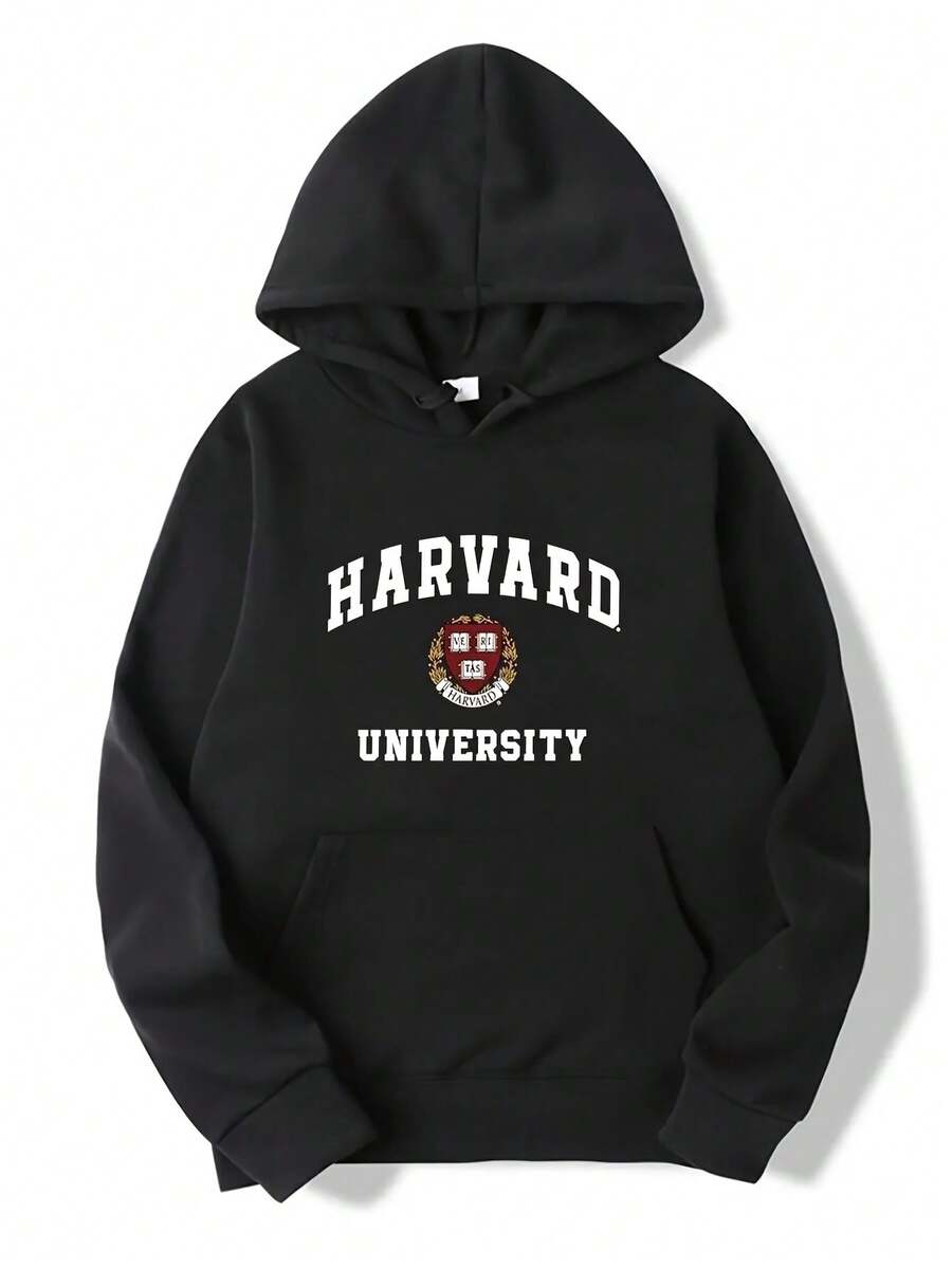 Universityhoody Men XL Hooded Sweatshirt Black Hooded Sweatshirt - 黑色18 - 查看 1