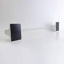 東和産業 浴室用ラック ホワイト 約46.6×5.6×8cm 磁着SQ マグネット浴用タオルハンガー 39210 - 浴用タオルハンガー - チェックする 8