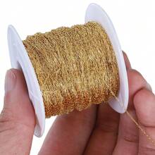 2米/10米 时尚不锈钢超细长十字链串珠链，适用于DIY项链手链首饰制作 - H2450 - 查看 5