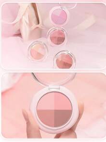 Dasique 4-Color Dazzling Eyeshadow Palette Make Up Long-Lasting High Pigment Graduation Birthday,Easy To Use Smooth Blendable, Vegan Formula Cruelty-Free, Holiday Essential Rose Girl Best Color Charm Vibe, Christmas Gifts For Women, Fancy Fashion Women Brand Makeup Back To School, Wedding Dress For Bride, Summer, Valentines, Vacation, Valentine's Day - #01 Cotton Kiss - 查看 7