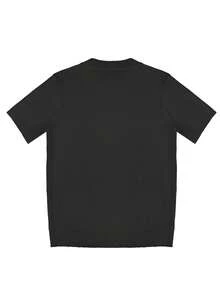 Men's Casual Solid Color Short Sleeve Knit Sweater