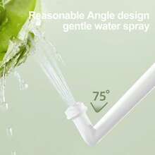 1个，500毫升便携式坐浴盆，手持式旅行喷水器，带14孔可调节喷嘴，适合户外和旅行使用，浴室配件，浴室工具