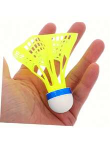 1pc White Or Yellow-Green, Wind-Resistant And Durable PA Nylon Badminton Shuttlecock, High Flight Stability, Professional Training And Competition Use, Outdoor Sports Preferred, Great Gift For Badminton Enthusiasts, Suitable For 80 Regions, Meets Requirements For 11 Holidays, Perfect For Halloween And Christmas