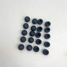 4pcs/20pcs/100pcs Semi-Circle Chair Leg Caps, Matte Finish, Fit Tube Diameter 22mm/25mm/32mm, Wall Thickness 1-2mm - Black - View 7