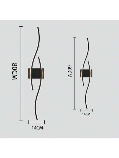 Minimalist Luxe Wand Lamp, New ative Verlichting Staircase, Hallway, Living Room, Accent Wall, Master Bedroom Bedside view 9