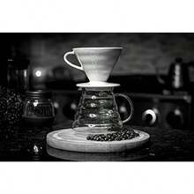 HIWARE 600ml Coffee Server Standard Glass Coffee Carafe Coffee Pot Clear - Por supuesto - Ver 2