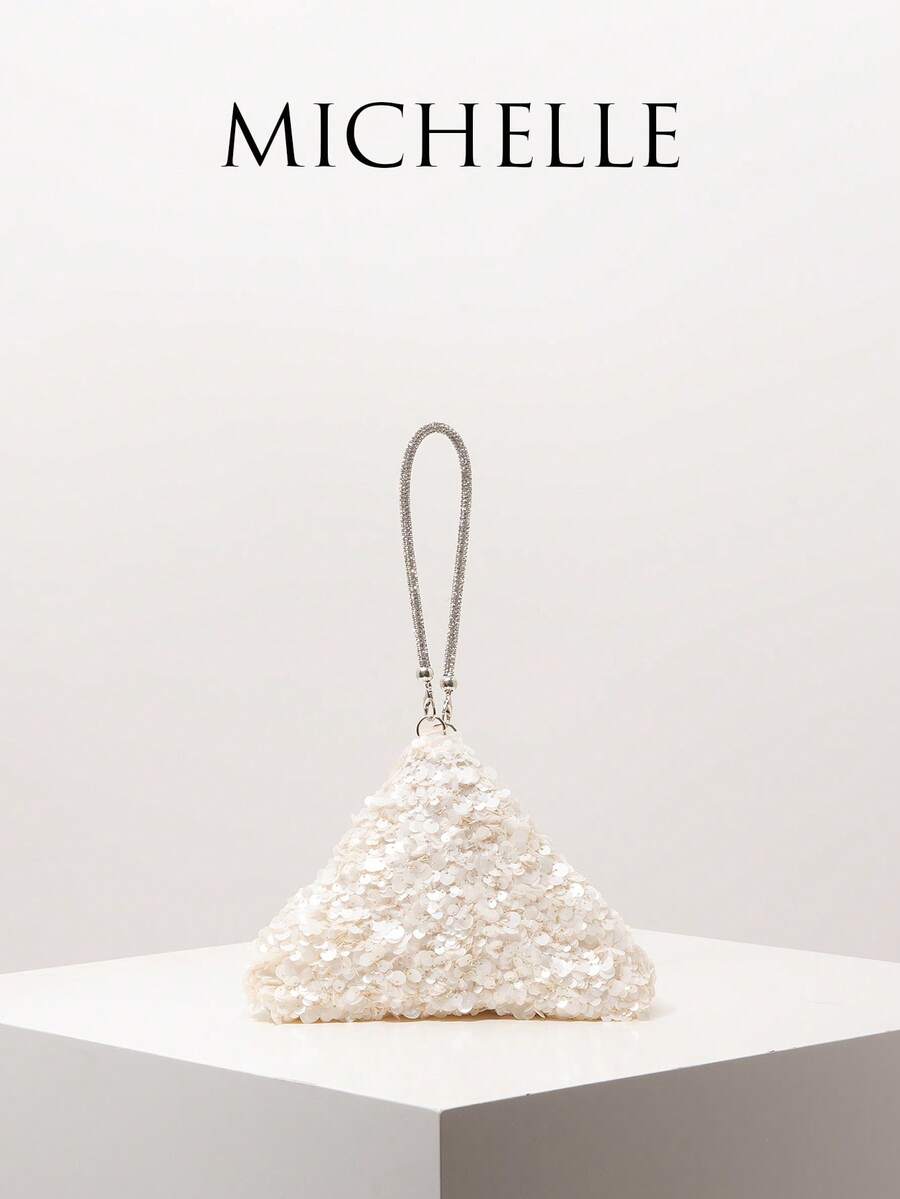 Mini Wallet, Bridal Party Bag, Sequin Bag, Ball Gown Bag, Ball Gown Accessories, Novelty Bag, Wedding Supplies, Women's Gift, Christmas Bag, Valentine's Day Bag (Random Pattern)