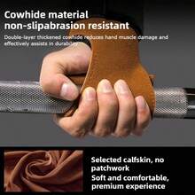 Fitness Pull-Up Assist Band, Men Pull-Up Wrist Grip Straps, Wrist Support Gloves, Bench Press Pull Training Assist, Assisted Chin-Up Bar - Multicolor - View 6