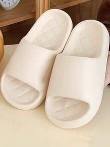 Dép EVA thời trang mới bán chạy dành cho nữ, phong cách hoạt hình tối giản dễ thương của chuột lang nước, chất liệu mềm mại, nhẹ, kháng khuẩn, chống trượt, nhanh khô, dép đi biển ngoài trời - trắng - Xem 3