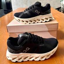 Cloud Unisex Sneakers – Lightweight, Comfortable, Soft, And Stylish For Day And Night Use - 黑色關閉 - 查看 11