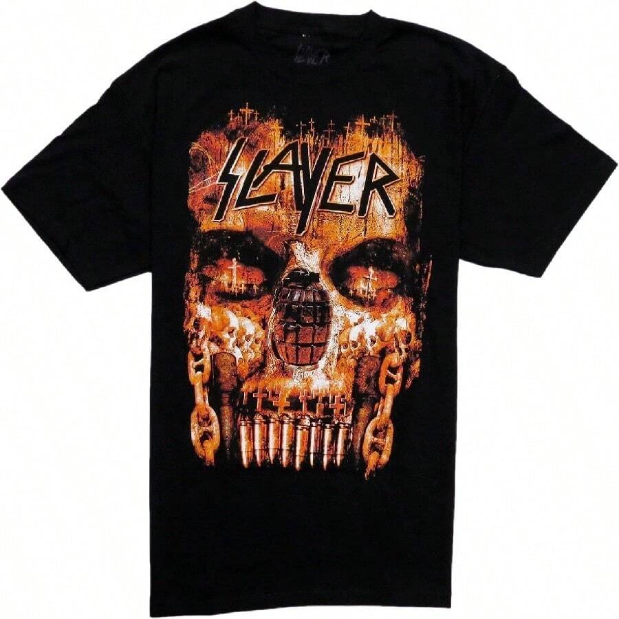 Slayer Graphic T-Shirt.jpg - Negro - Ver 1