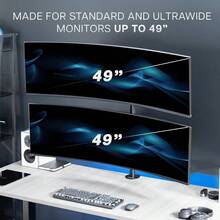 Monitor Stands - أسود - - مشاهدة 2