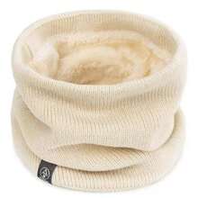 1 件女士针织围巾，带羊毛围脖，防风护耳骑行面罩，男士护颈围巾 - 彩色 - 查看 10