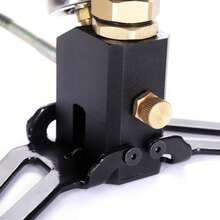 HSHa 4500PSI Stirrup Charger Hand Pump 3 Stage High Pressure Air Gun Rifle Built-In Oil And Water Separator With Pressure Gauge - Black - View 3