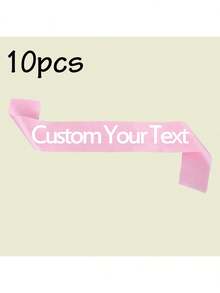 LICVIC Customized Birthday Sashes With Text, Personalized Sashes, Bachelor/Bachelorette Party Sashes, Birthday Queen Sashes, Retirement Sashes, Ribbon Belts. - Style a - View 29