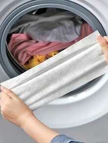 200/100/50pcs Color Catcher Laundry Sheets - Color Protector And Absorbent Cloth, Suitable For Washing Machines, Prevents Clothing Fading, Enhances Fabric Protection, Essential For Laundry Room