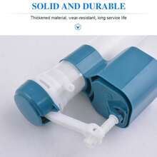 Toilet Cistern Dual Push Button Flush Valve Replacement Siphon Repairs Kit - Multicolor - View 6