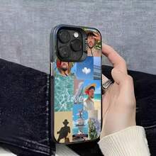 Funda de Teléfono Benito Antonio B-Bad B-Bunny para 17,16,15,14,13,12,11,Pro,Max,Plus,E, Cubierta Negra IMD - Z8 - Ver 4