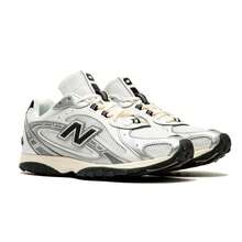 New Balance 204L Silver Metallic Black U204LSWD Men's Fashion Sneaker New - 白色和銀色 - 查看 2