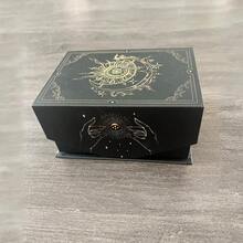 1个斋月派对用品磁性塔罗牌收纳盒、珠宝盒、小容器