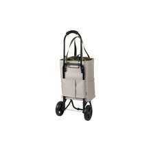 Cocoro 484944 Florian - Carrito de Compras 22 L, Incluye Gancho para Equipaje, patrn Floral, Plegable, Aislado, trmico, Bolsa ecolgica, Elegante, Lindo, Simple, cmodo, - An. 30 x Pr. 18,5 x Al. 40,5 cm + Azul marino - Ver 2