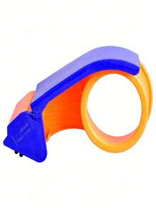 1pc Office/Shipping Tape Cutter - Sharp Serrated Blade, Precise Tape Cutting | Professional Warehouse Tool, Suitable For Carton Sealing, Logistics Packaging, Moving And Parcel Wrapping