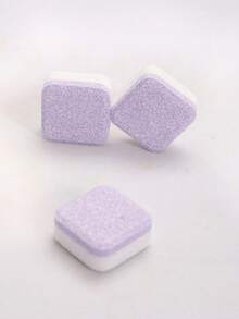 1片/6片/16片/24片/36片/50片 紫色與粉色強效除臭發泡錠，具除臭、尿漬去除、鹼性溶解、濃密泡沫功能，適用於馬桶、洗衣機、水杯等清潔用途，可去除馬桶縫隙的異味與污漬 - 彩色 - 查看 7