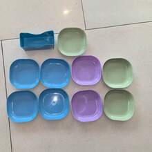 11pcs/Set Colorful Cat Food Bowls, Suitable For Pet Owners, Perfect Gift For Family And Friends On Birthdays, Anniversaries, Valentine's Day, Christmas, Halloween, Teacher's Day, Graduation, Back To School, Thanksgiving - Multicolor - View 12