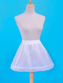 1pc Flower Petticoat, Princess Dress, Short Lolita Style Tulle Skirt Lining, Handmade