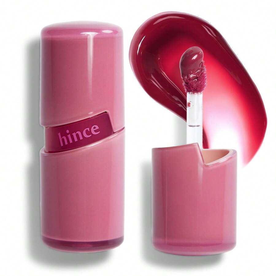 hince Raw Glow Lip Tint BITE 15 4ml - Stain Glazed, Glossy Dewy Lip Gloss, Non Sticky & Long Wearing For Natural Glass Glow, Hydrating, Moisturizing Liquid Lipstick, Vegan - BITE 15 - 查看 1
