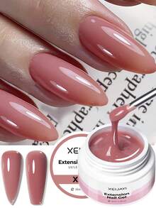 XEIJAYI 18-Color 30ml Crystal Nail Extension Gel , Clear Builder Gel For Natural Nail Tips, Soak Off UV/LED Gel With High Gloss Finish, Professional Salon & DIY Manicure Supplies, Long Lasting Nail Art - Multicolor - View 24