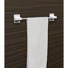 東和産業 浴室用ラック ホワイト 約46.6×5.6×8cm 磁着SQ マグネット浴用タオルハンガー 39210 - 浴用タオルハンガー - チェックする 3