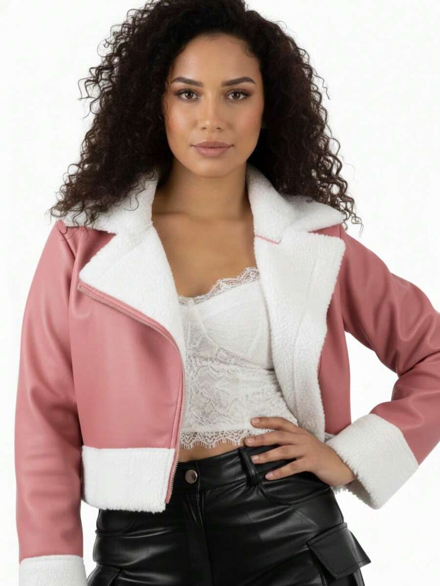 Women Jackets - Pink - View 1
