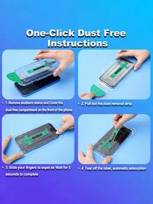 2 buah Pelindung Layar Privasi Matte dengan Kit Pemasangan Otomatis, Kompatibel dengan iPhone 17/17 Air/17 Pro/17 Pro Max/16/16E/16 Pro/16 Plus/16 Pro Max/15 Pro/15/14 Pro Max/14/13 Mini/12 Mini/11 Pro Max/XS Max, Pelindung Layar Privasi Kaca Tempered 9H, Anti Gores, Anti Sidik Jari, Kompatibel dengan Casing Ponsel, Kompatibel dengan Dynamic Island, Pelindung Layar Ponsel, Aksesoris Ponsel, Anti Jatuh, Anti Pecah - 2 buah Matte - View 10