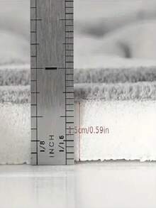 1 件记忆泡沫法兰绒浴室垫，防滑吸水浴室地毯家居浴室装饰地毯户外地毯门垫秋季装饰浴室配件返校入口装饰 - 駝色 - 查看 7